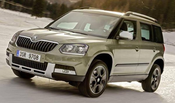 С име като Yeti бихте очаквали този автомобил да бъде една от най- добрите коли за сняг и лед, като превозното средство, снабдено със система за задвижване на всички колела, определено не разочарова, когато става въпрос за справяне с екстремни условия. 
Въпреки че е сравнително ниска кола, Yeti е повече от способна да си проправя път през снега – особено когато имате поставени гуми за сняг или вериги. 
Предлага се и Yeti Outdoor, идеален, ако живеете някъде, където бурите през зимата са нещо често срещано.
Колата е приятна за каране и се държи добре. Отвътре е сравнително семпла и ѝ липсват информационно-развлекателните функции на някои съвременни автомобили. Въпреки това материалите и дизайнът са висококачествени и са създадени да издържат на голямо натоварване. Yeti също е удобен и просторен, с над 1700 литра багажно пространство, когато задните седалки са сгънати. 
Въпреки че Yeti беше спрян от производство през 2017 г., той е доста популярен на пазара на коли втора употреба, така че все още можете да се сдобиете с такъв. 
